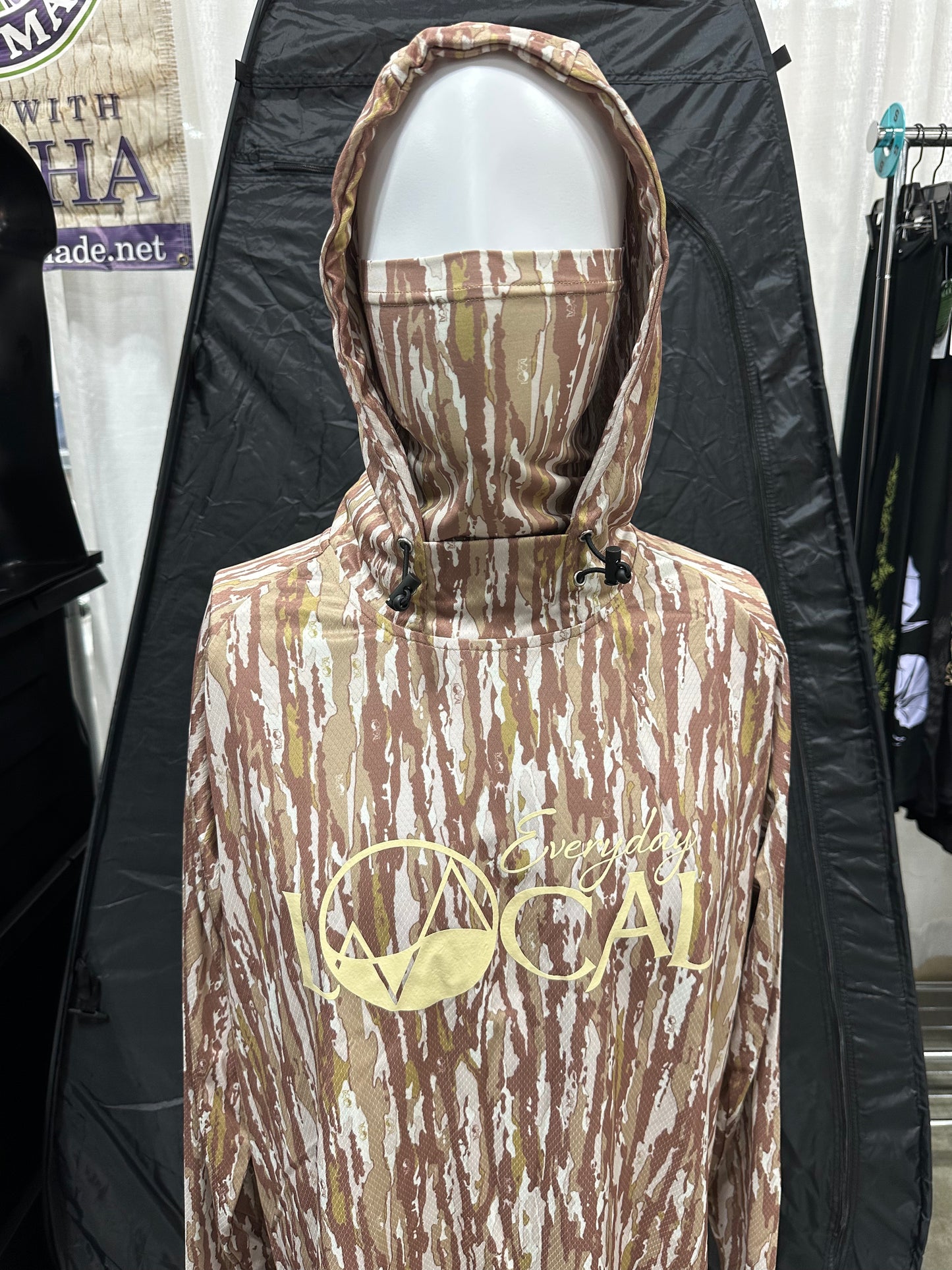 Dryfit L/S Camo Hood and Face Mask