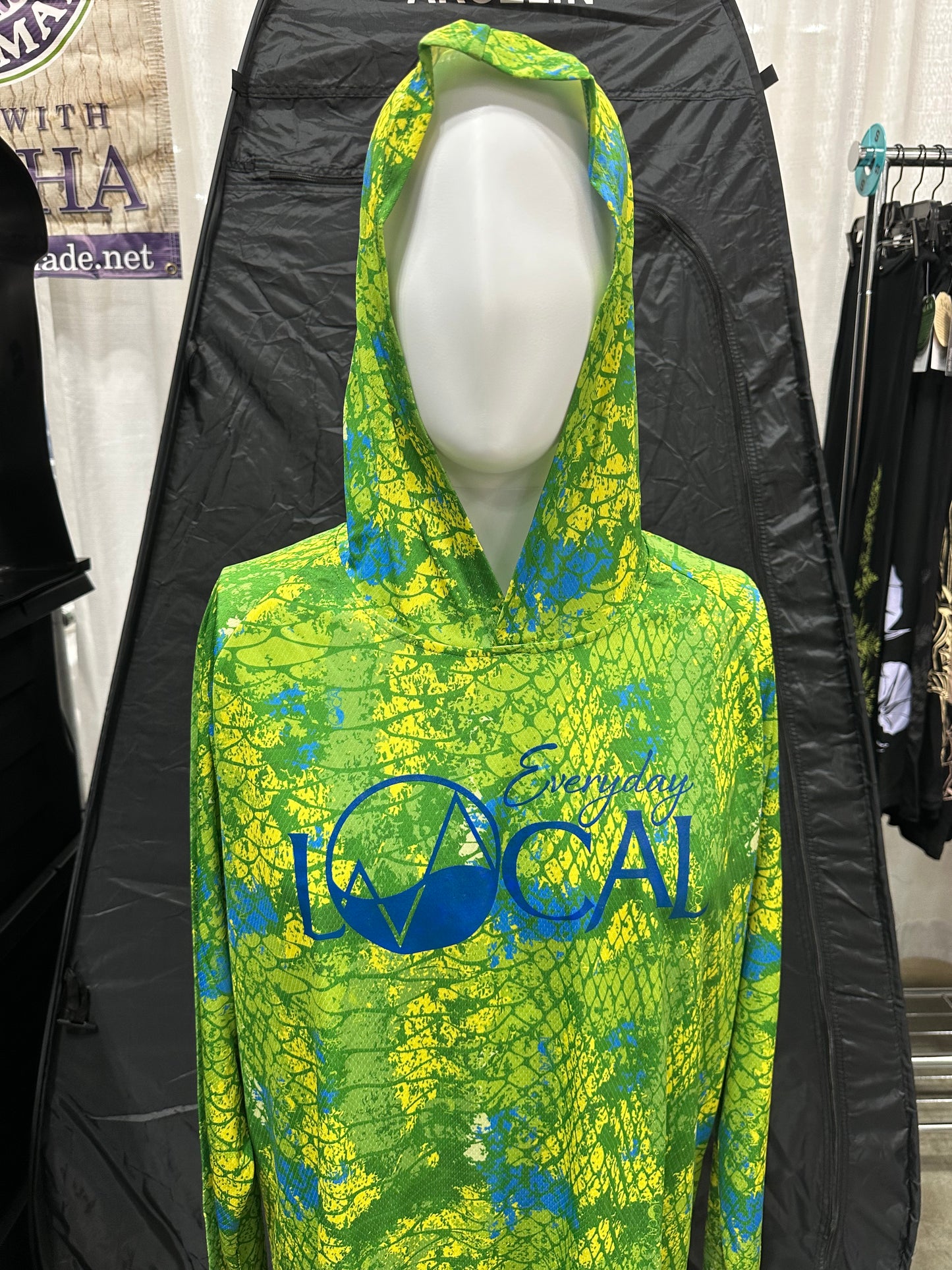 Dryfit L/S Camo Hooded