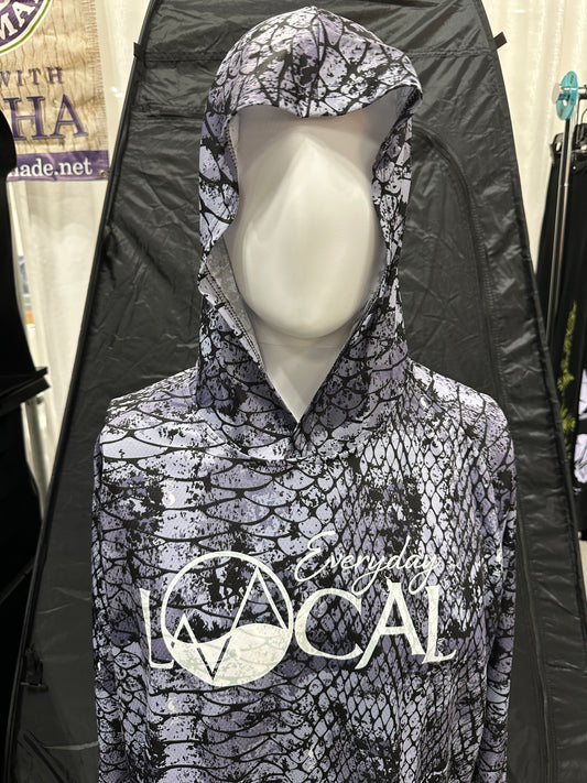Dryfit L/S Camo Hooded